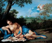 BASSETTI, Marcantonio Die Geburt des Apollo und der Diana Sweden oil painting artist